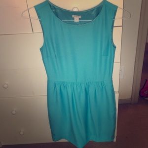 J. Crew Tiffany Blue Dress